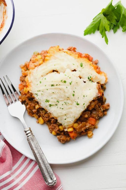 Impossible Meat Shepherd’s Pie with Mashed Cauliflower