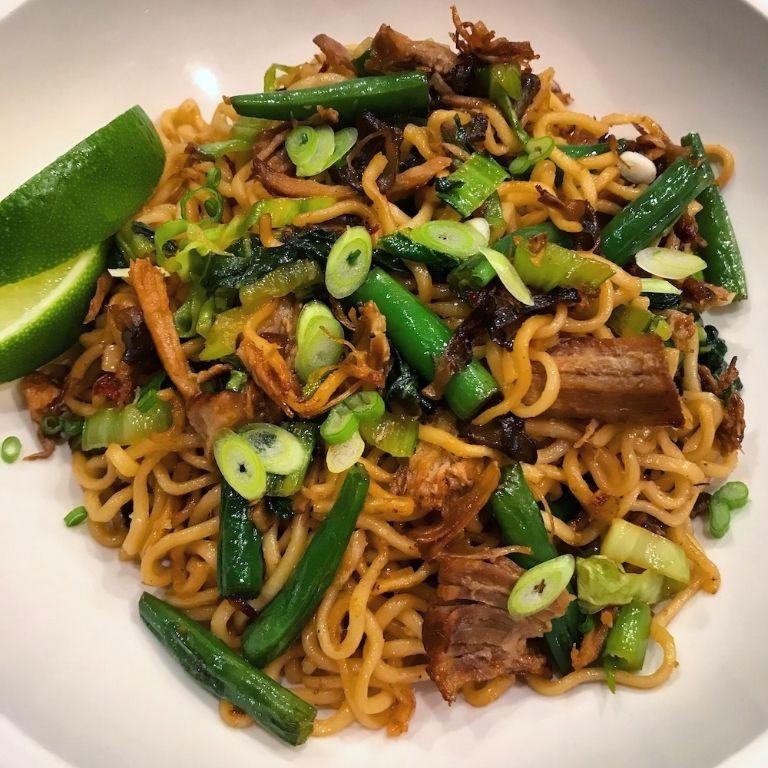 Indonesian Pork Mie Goreng