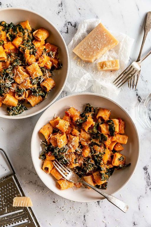 Instant Pot Butternut Squash and Sausage Pasta