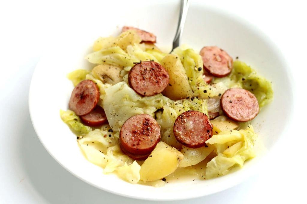 Instant Pot Cabbage and Sausage