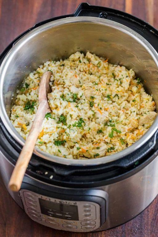 Instant Pot Chicken and Rice