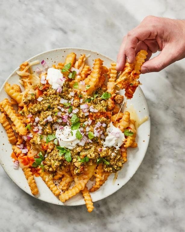 Instant Pot Chili Cheese Fries
