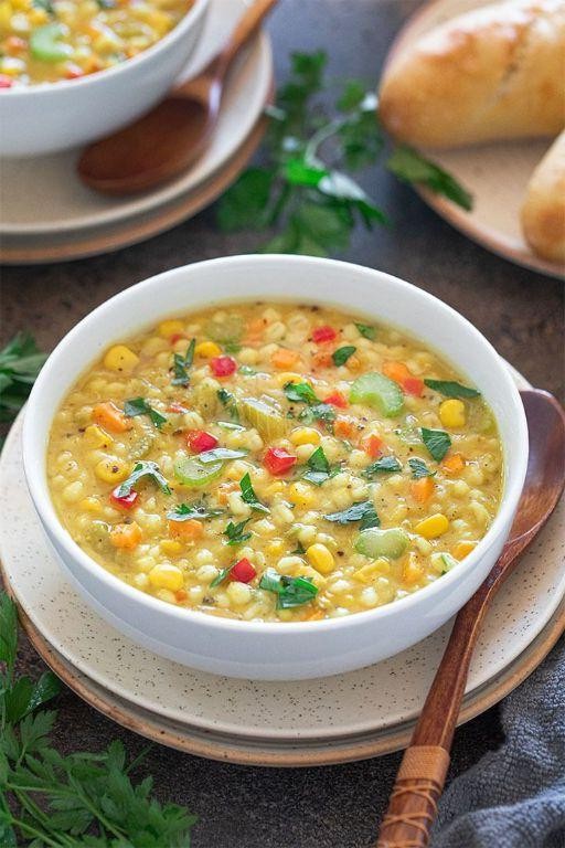 Instant Pot Lentil and Barley Soup