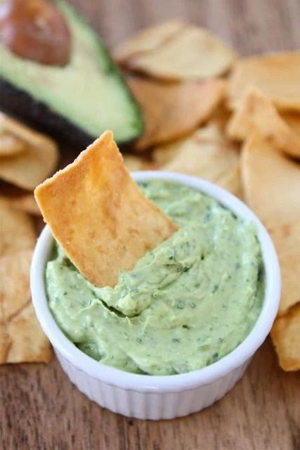 Jalapeno Avocado Yogurt Dip