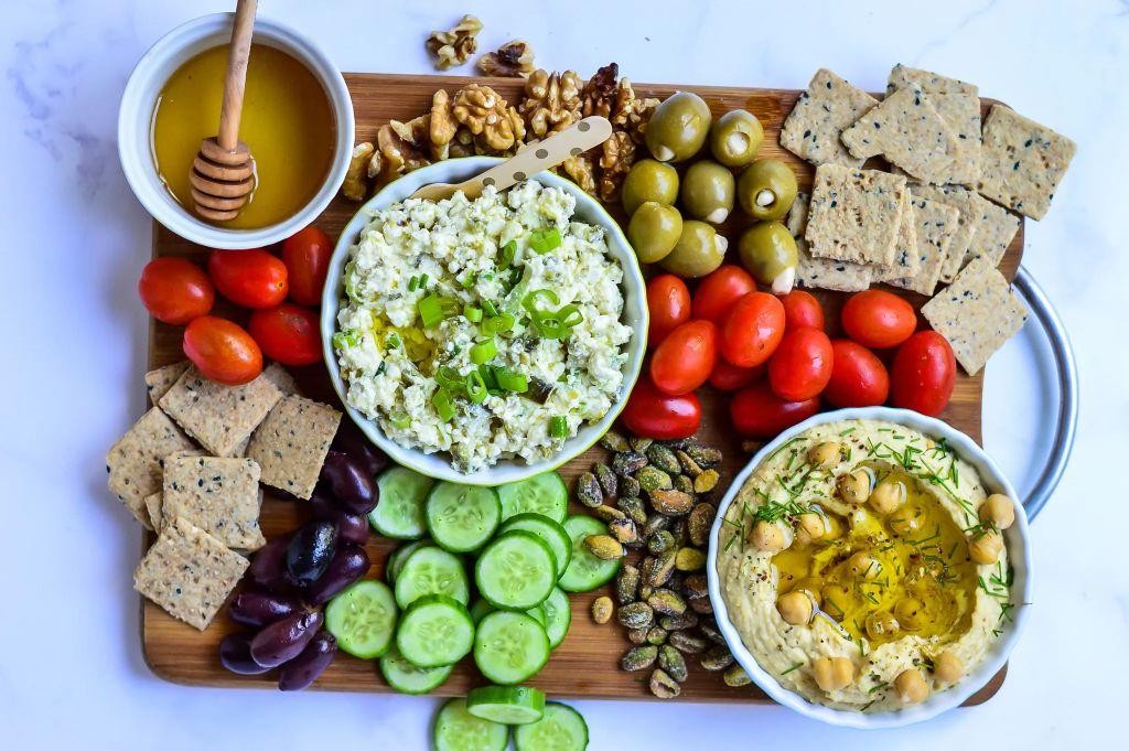 Jalapeno Feta Dip with Olives