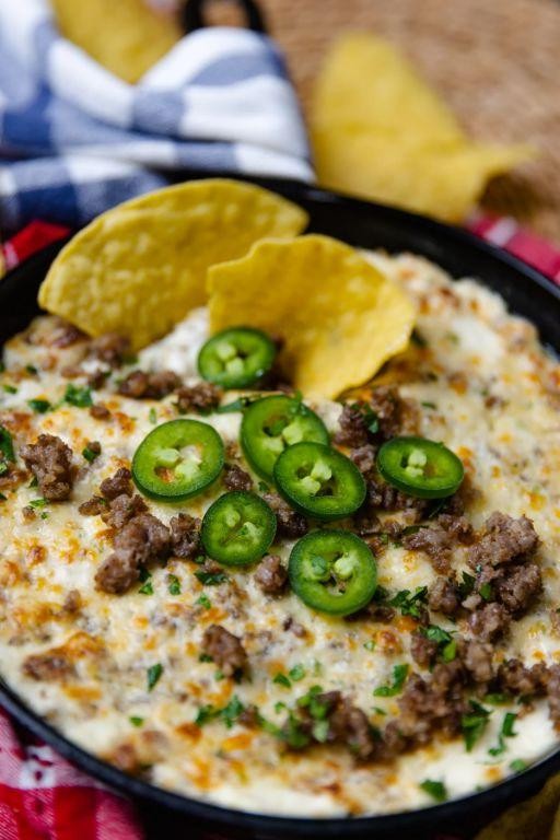 Jalapeño Popper Sausage Dip