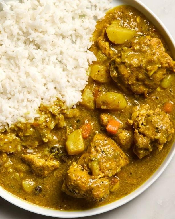 Jamaican Coconut Curry Chicken