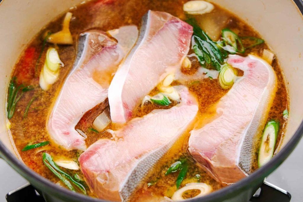 Japanese Miso Fish Stew