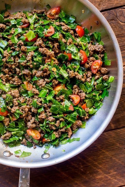 Kenyan Yam and Sukuma Wiki Stir-Fry