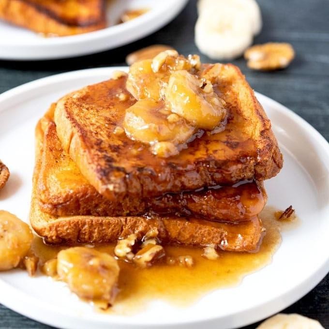 Keto Banana French Toast