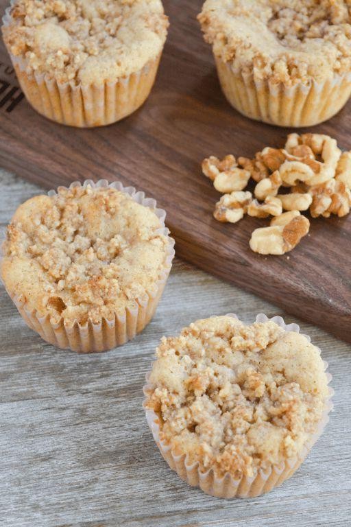 Keto Banana Walnut Muffins