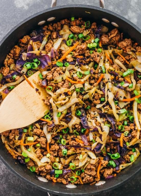 Keto Beef and Cabbage Stir-Fry
