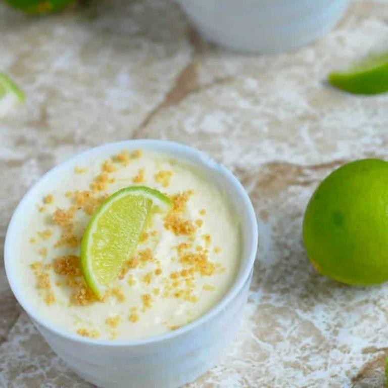 Key Lime Pie Pudding Shots
