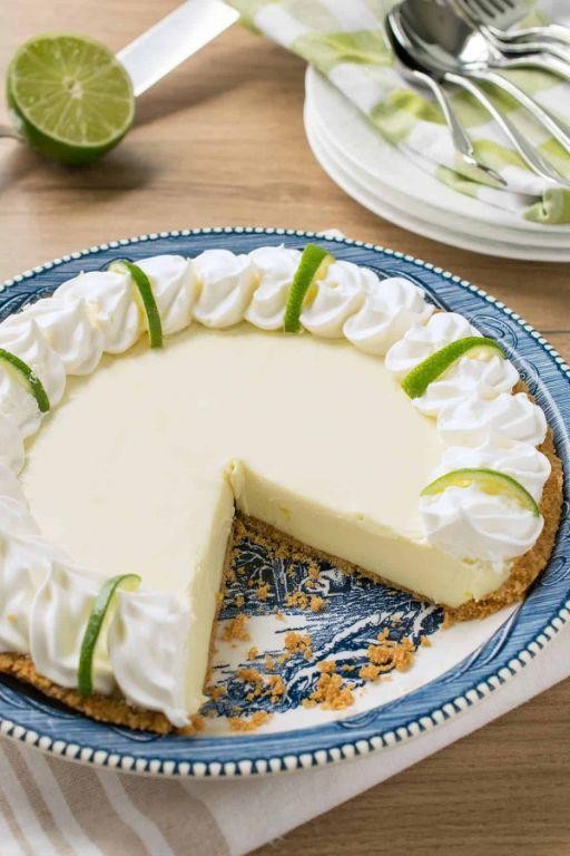 Key Lime Pie Punch Bowl Cake