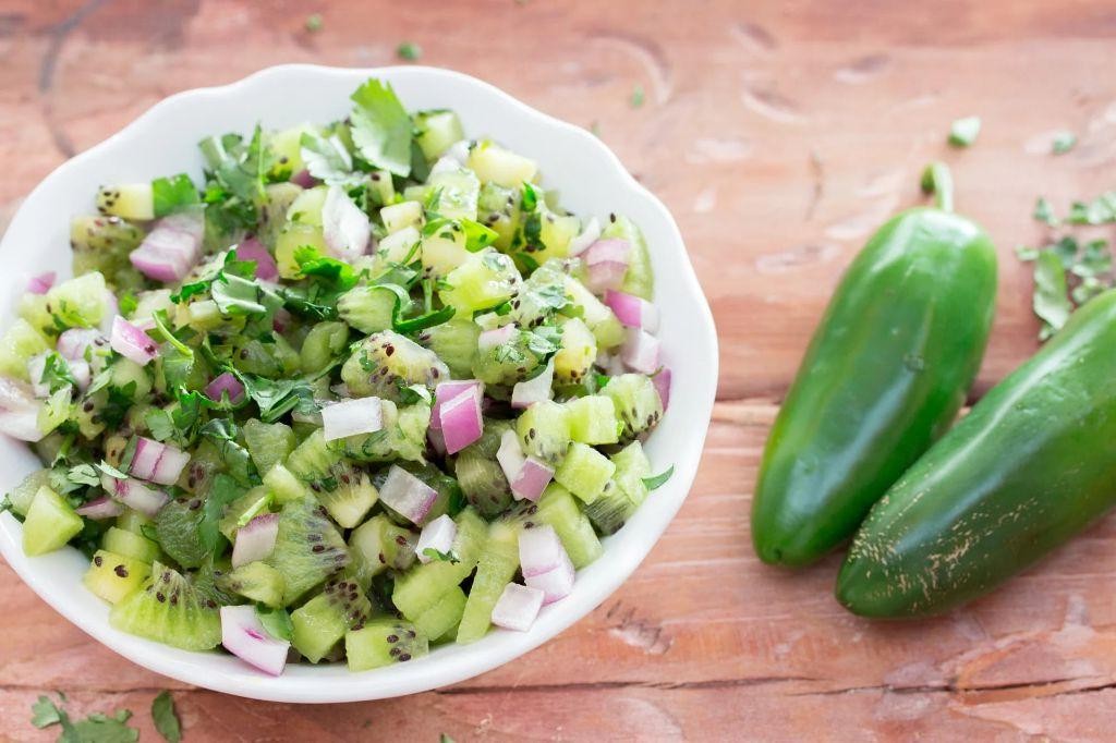Kiwi Cilantro Salsa