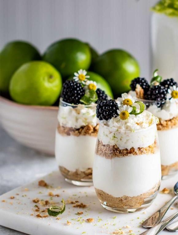 Kiwi Lime Greek Yogurt Parfait