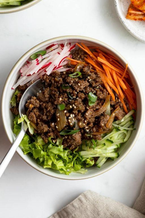 Korean Bulgogi-Style Ground Beef Marinade