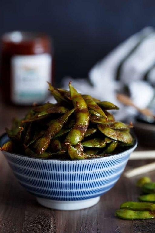 Korean Gochujang Spicy Edamame