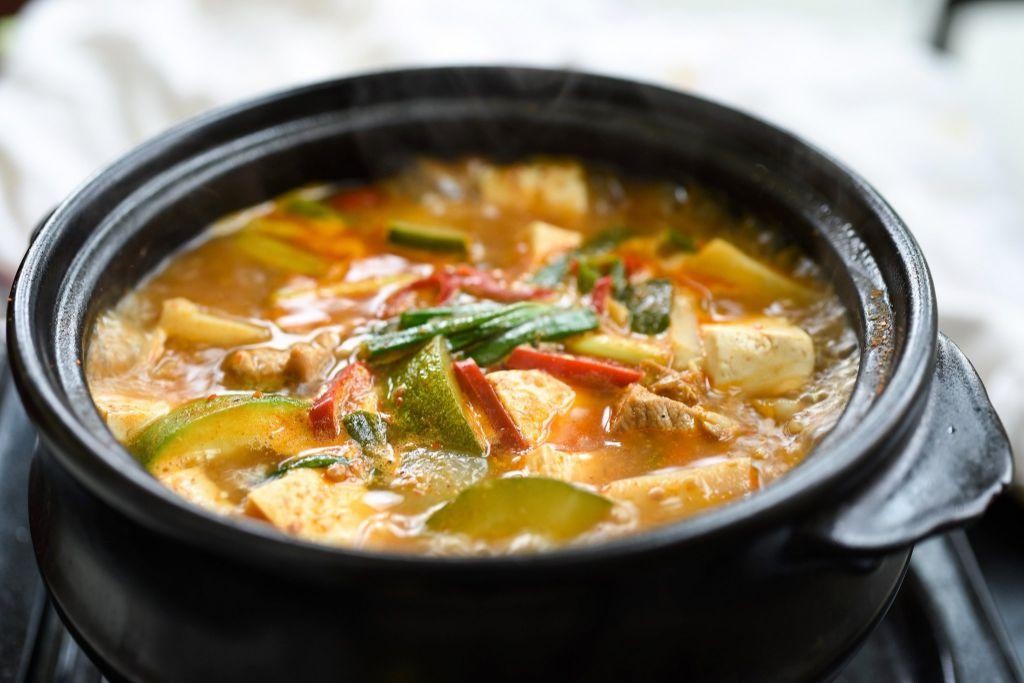 Korean Soybean Paste Stew (Doenjang Jjigae)