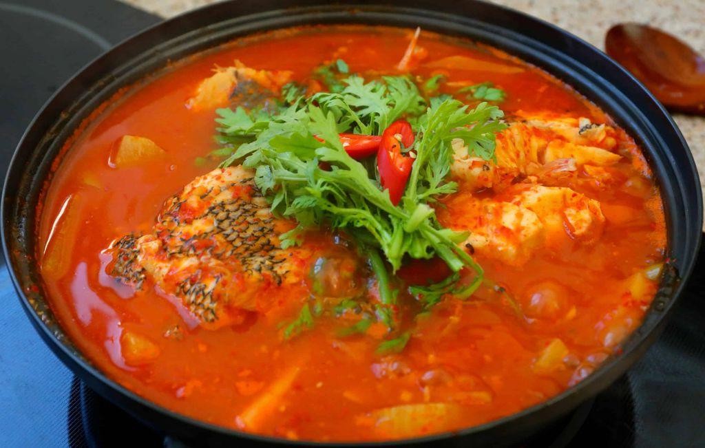 Korean Spicy Fish Stew (Maeuntang)