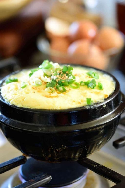 Korean Steamed Eggs (Gyeran Jjim)