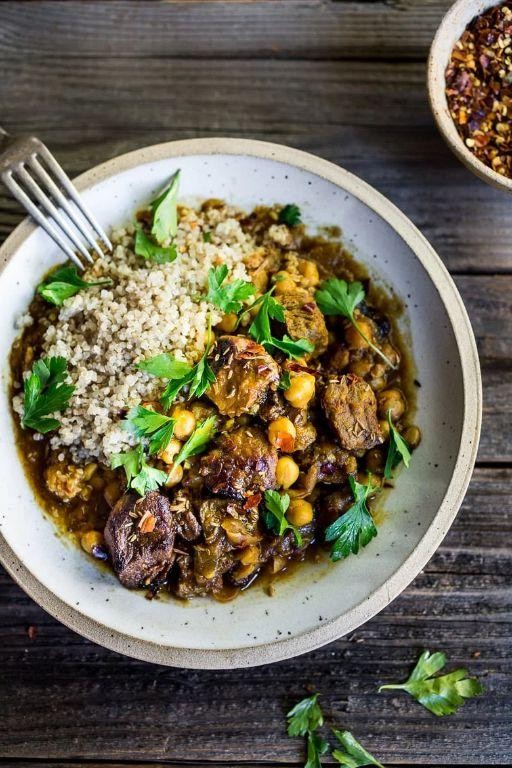 Lamb and Chickpea Stew with Cumin and Coriander