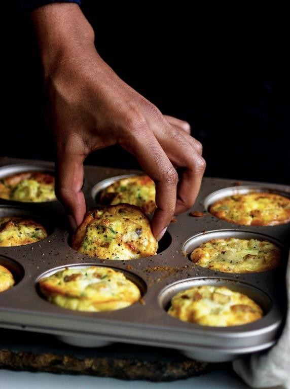 Leek and Potato Muffins