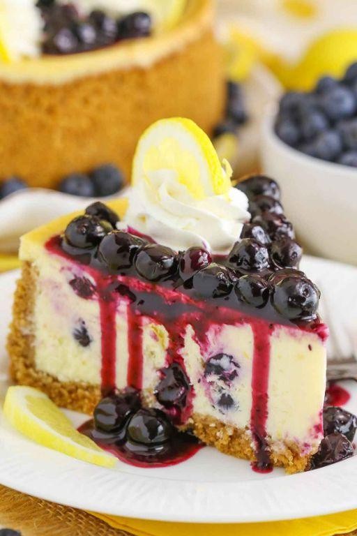 Lemon Blueberry Cheesecake
