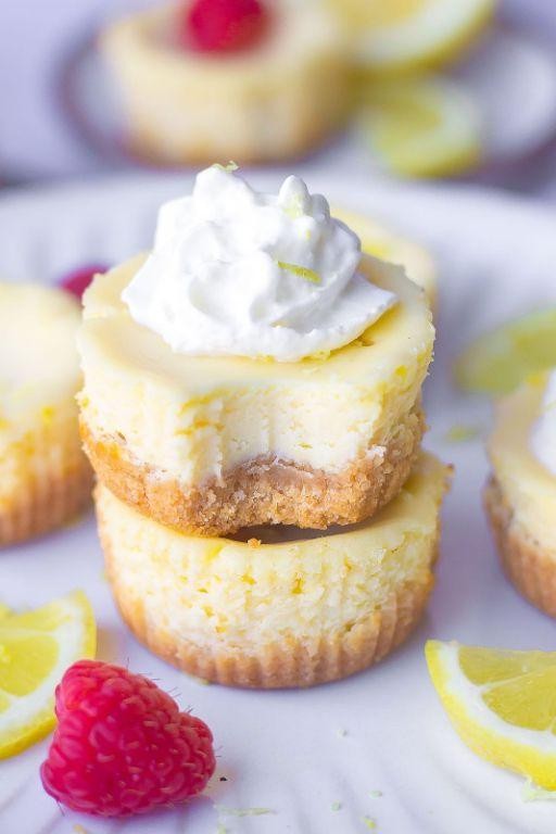Lemon Cheesecake Bites