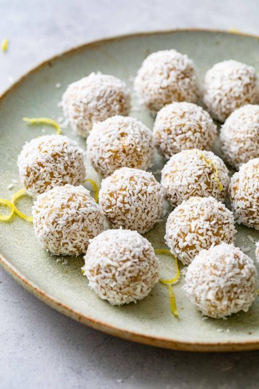 Lemon Coconut Energy Bites