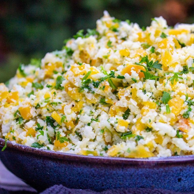 Lemon Herb Cauliflower Rice