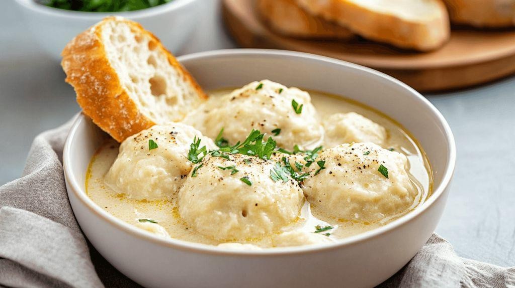 Lemon Herb Chicken Puff Pastry Dumplings