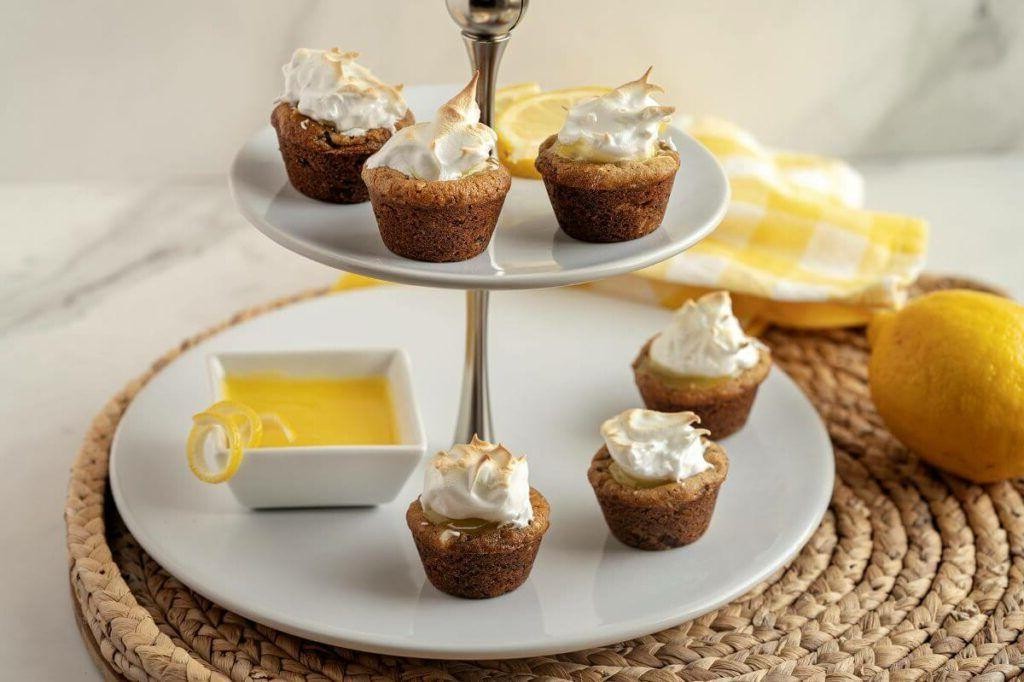 Lemon Meringue Oatmeal Cookies