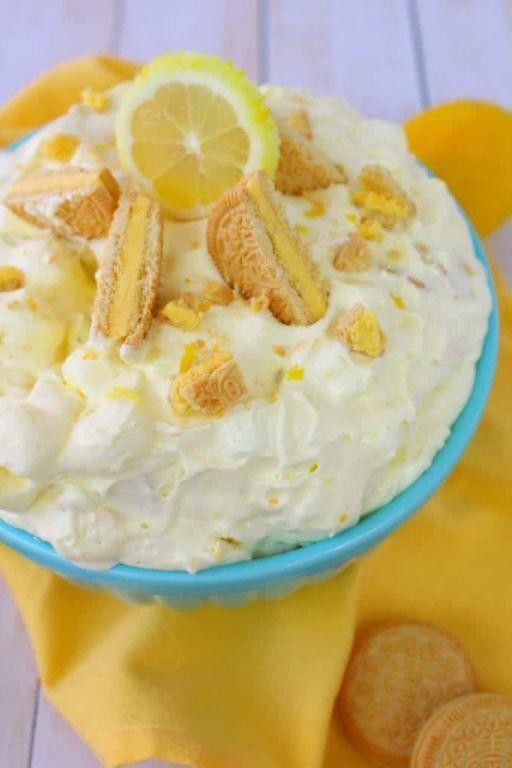 Lemon Oreo Fluff Parfait