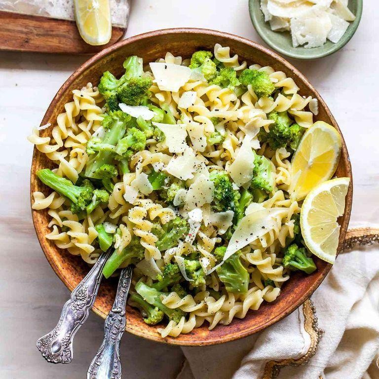 Lemon Parmesan Broccoli Pasta