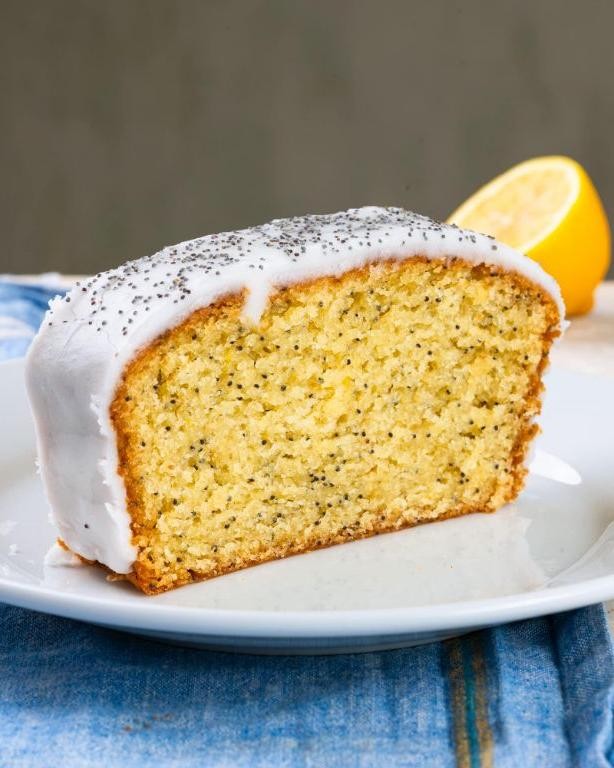 Lemon Poppy Seed Cake with Coconut Sugar