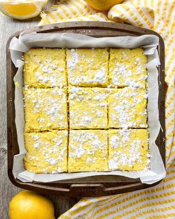 Lemon Protein Bars