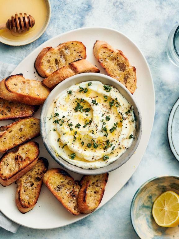 Lemon Zest Ricotta Dip