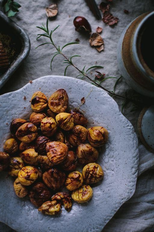 Lemon and Honey Roasted Chestnuts