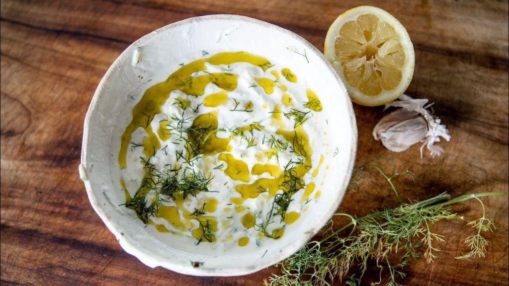 Lemon-Infused Tzatziki with Zesty Citrus