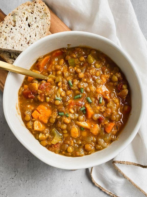 Lentil and Vegetable Gluten-Free Soup