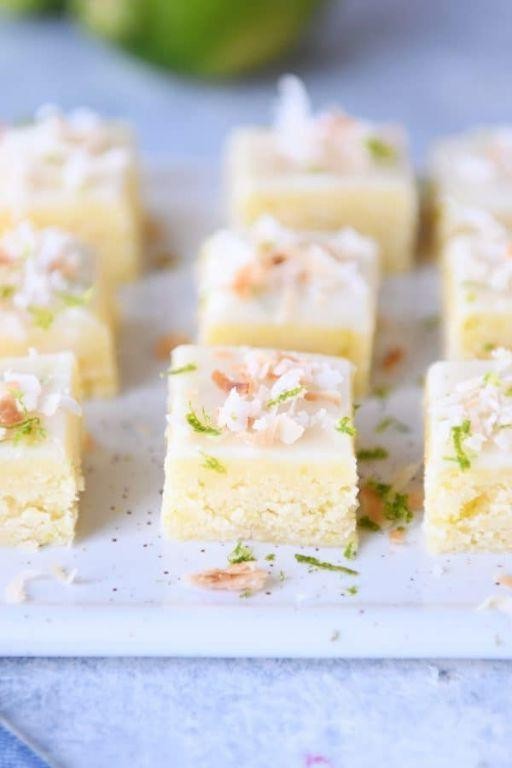 Lime Coconut Bars