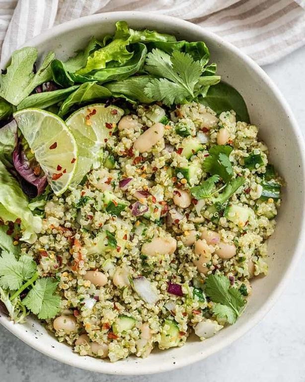 Lime Infused Quinoa Salad