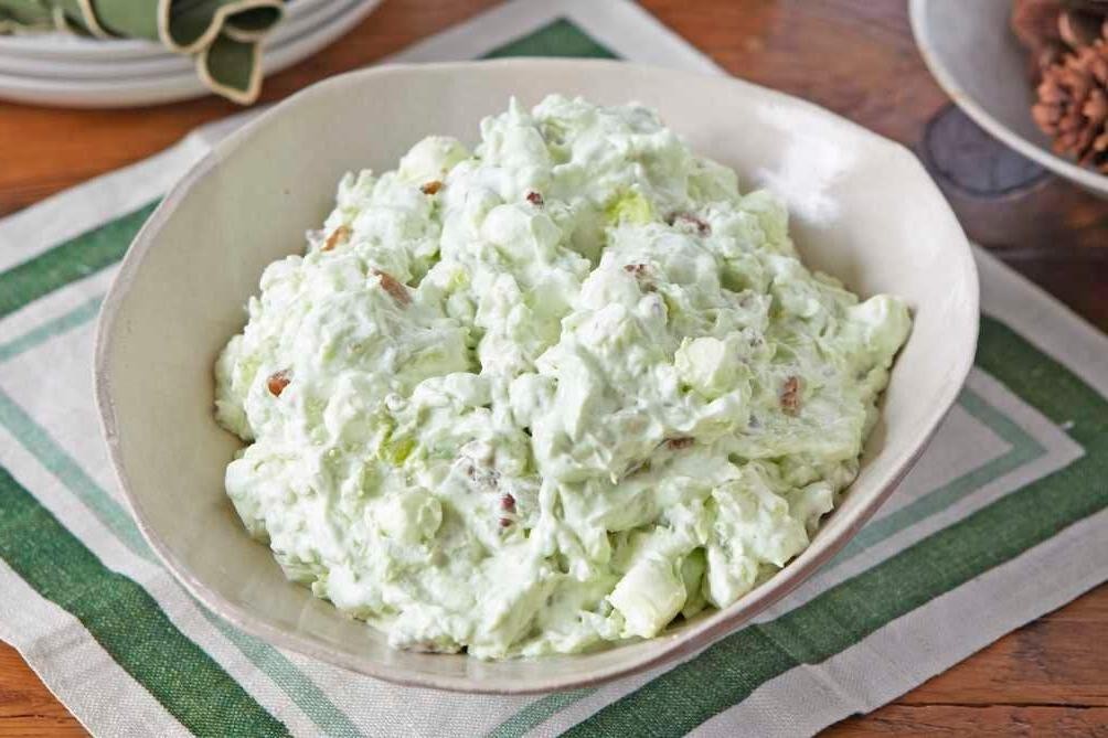 Lime Jello and Cottage Cheese Surprise