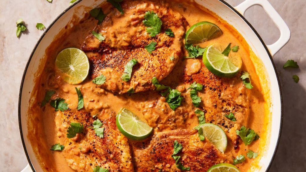 Lime and Coconut Chicken Curry
