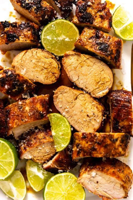 Lime and Ginger Marinated Pork Chops