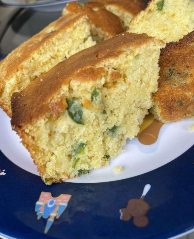 Lime and Jalapeño Cornbread