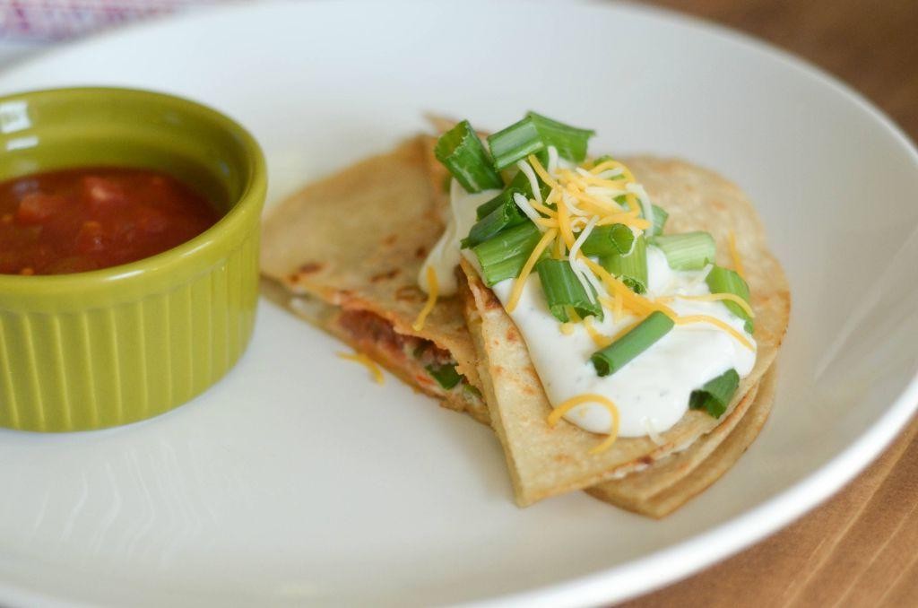 Lipton Onion Soup Chicken Quesadillas