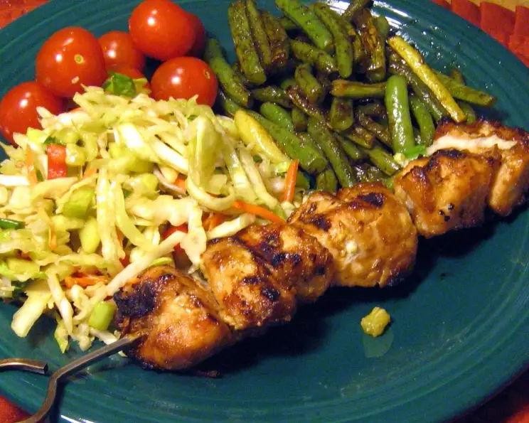 Lipton Onion Soup Grilled Chicken Skewers