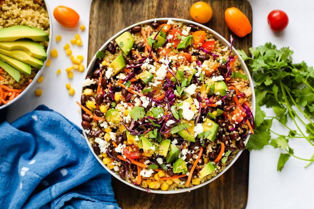 Liver and Quinoa Bowl with Avocado